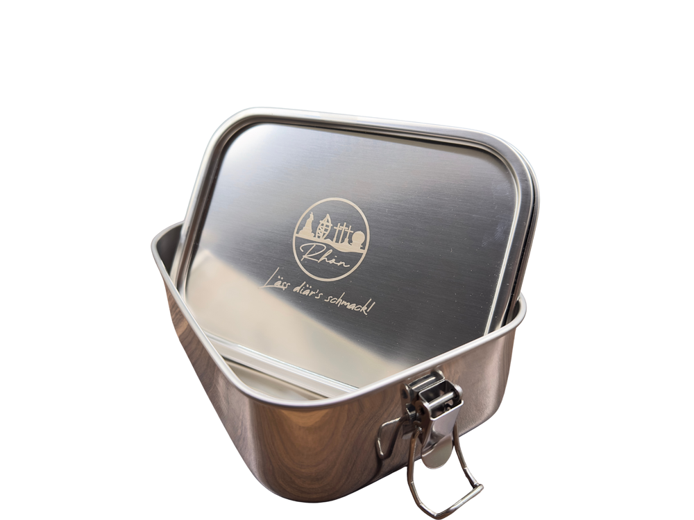 Rhöner Lunchbox | Brotzeitbox Edelstahl 1200ml